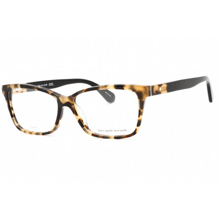 Kate Spade Women's Eyeglasses - Havana Black Plastic Rectangular | Camberly 0581 00 ,