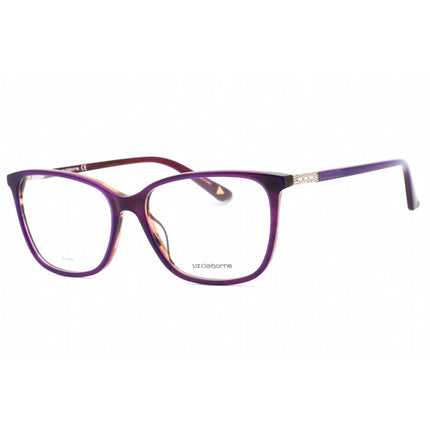 Liz Claiborne Women's Eyeglasses - Violet Blue Plastic Cat Eye Full Rim | L 657 V06 ,