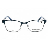 Calvin Klein Women's Eyeglasses - Blue Metal Cat Eye Full Rim Frame | CK23107 414 ,