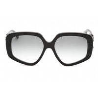 Chloe Women's Sunglasses - Black Geometric Full Rim Plastic Frame | CH0210S 001 ,