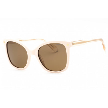 Polaroid Core Women's Sunglasses - Ivory Cat Eye Plastic Frame | PLD 4151/S/X 0SZJ SP ,