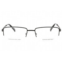 Banana Republic Men's Eyeglasses - Matte Black Rectangular Metal Frame | EMIL 0003 00 ,