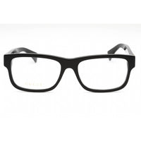 Gucci Men's Eyeglasses - Black Rectangular Full Rim Frame Clear Lens | GG1141O 004 ,