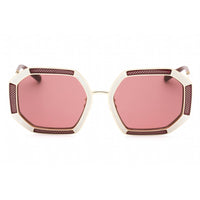 Tory Burch Women's Sunglasses - Bordeaux/Patterned Pale Gold Frame | 0TY6102 335469 ,
