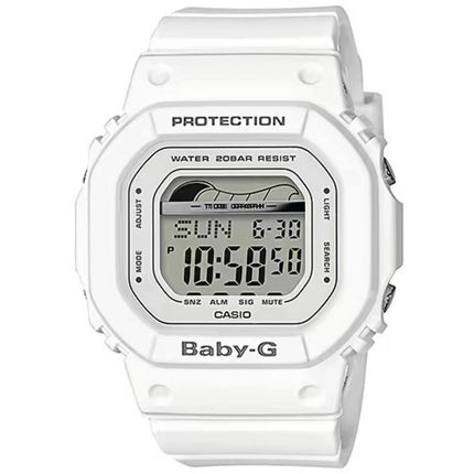 Casio Women's Watch - Baby-G World Time White Resin Strap Digital Dial | BLX560-7 ,