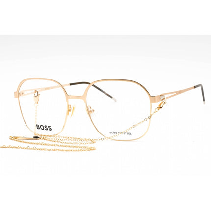 Hugo Boss Women's Eyeglasses - Gold Palladium Metal Square Frame | BOSS 1459 0I20 00 ,