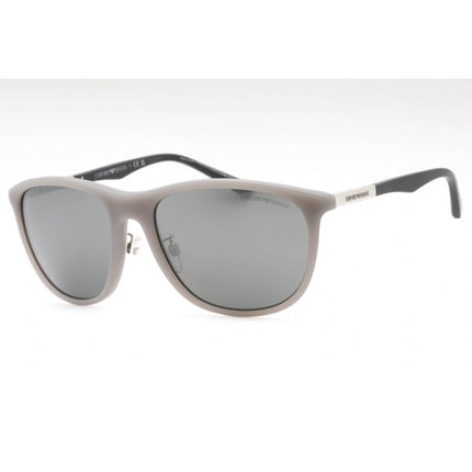 Emporio Armani Men's Sunglasses - Matte Grey Plastic Oval Frame | 0EA4201F 51266G ,