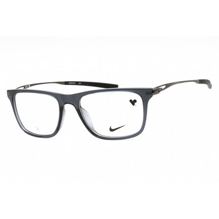 Nike Men's Eyeglasses - Dark Grey Injected Propionate Rectangular | NIKE 7150 034 ,