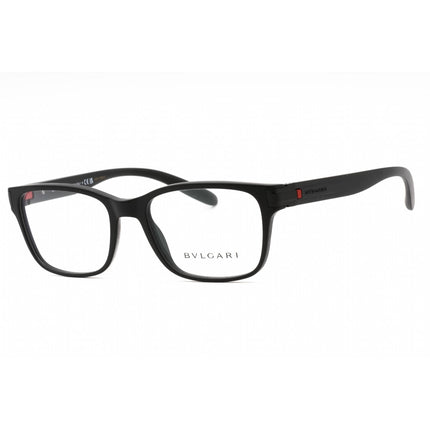 Bvlgari Men's Eyeglasses - Matte Black Plastic Full Rim Rectangular | 0BV3051 5313 ,