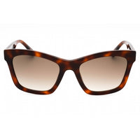 Moschino Women's Sunglasses - Havana 2 Plastic Full Rim Cat Eye | MOS156/S 005L HA ,