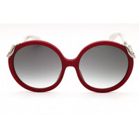 Roberto Cavalli Women's Sunglasses - Red Acetate Round Full Rim Frame | SRC004M 09EZ ,