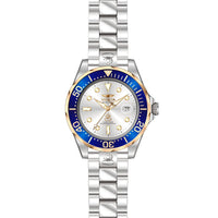 Invicta 13789 Men's Pro Diver Blue Rose Gold Bezel Silver Dial Automatic Dive Watch ,