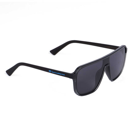 Technomarine Unisex Sunglasses - Polarized Grey Lens Black TR90 Frame | TMEW009-02 ,