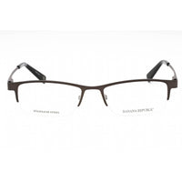 Banana Republic Men's Eyeglasses - Matte Grey Metal Half Rim Frame | BR 102 0FRE 00 ,