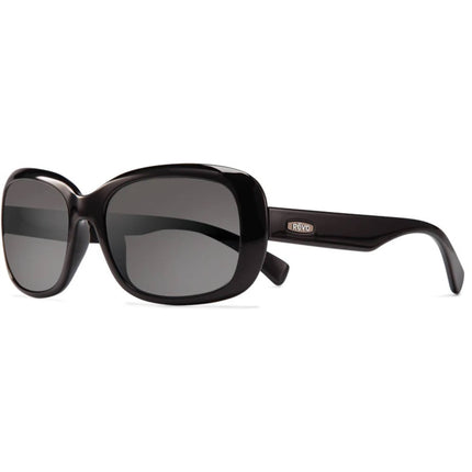 Revo Women's Sunglasses - Paxton Black Full Rim Frame Graphite Lens | 1039 01 GY ,