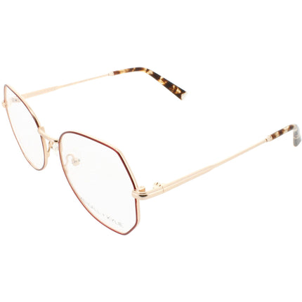 Kendall + Kylie Women's Eyeglasses - Red Metal Frame Demo Lens | KKO145G JOANNA 611 ,