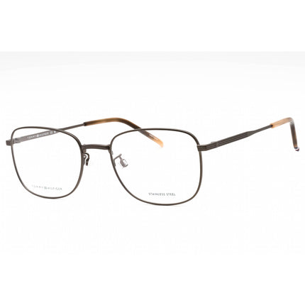 Tommy Hilfiger Men's Eyeglasses - Matte Ruthenium Black Square | TH 2061/F 0SVK 00 ,