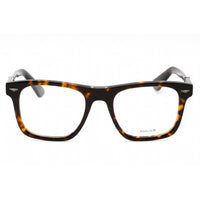 Police Men's Eyeglasses - Shiny Havana Acetate Square Full Rim Frame | VPLL72M 0722 ,