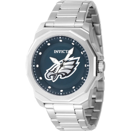 Invicta Men's Watch - NFL Philadelphia Eagles Quartz Blue Dial Steel Bracelet | 47925 ,