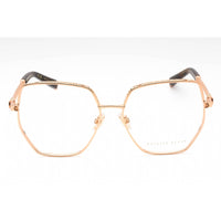 Philipp Plein Women's Eyeglasses - Shiny Copper Gold Metal Geometric | VPP054S 08FC ,
