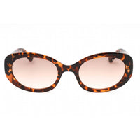 Guess Factory Women's Sunglasses - Dark Havana Plastic Full Rim Frame | GF6150 52F ,