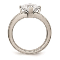 Titanium CZ Ring | TB375 ,