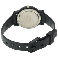 Casio Women's Classic Dress Gold Dial Black Resin Strap Watch | LQ139E-9A ,