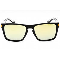 Polaroid Core Unisex Sunglasses - Matte Black Yellow Frame | PLD 2139/S 0PGC LM ,
