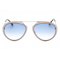 Tom Ford Men's Sunglasses - Shiny Dark Ruthenium Metal Pilot Frame | FT0508 12W ,