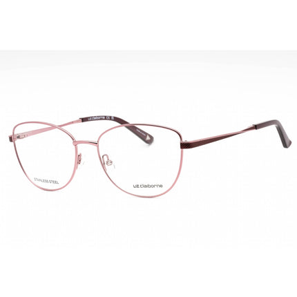 Liz Claiborne Women's Eyeglasses - Light Pink Cat Eye Full Rim Frame | L 672 0S8R 00 ,