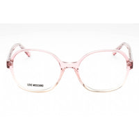 Moschino Love Women's Eyeglasses - Pink Plastic Square Full Rim Frame | MOL616 035J 00 ,