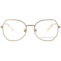 Kendall + Kylie Women's Eyeglasses - Rose Gold Frame Demo Lens | KKO145 JOANNA 780 ,