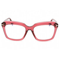 Tom Ford Women's Eyeglasses - Red/Other Plastic Cat Eye Full Rim Frame | FT5847-B 068 ,