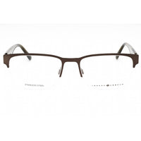 Joseph Abboud Men's Eyeglasses - Gunmetal Metal Half Rim Rectangular | JA4088 033 ,