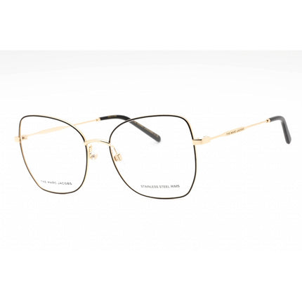 Marc Jacobs Women's Eyeglasses - Gold Black Butterfly Metal Frame | MARC 621 0RHL 00 ,