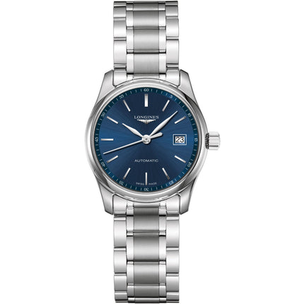 Longines Women's Watch - Master Automatic Blue Dial Steel Bracelet | L22574926 ,