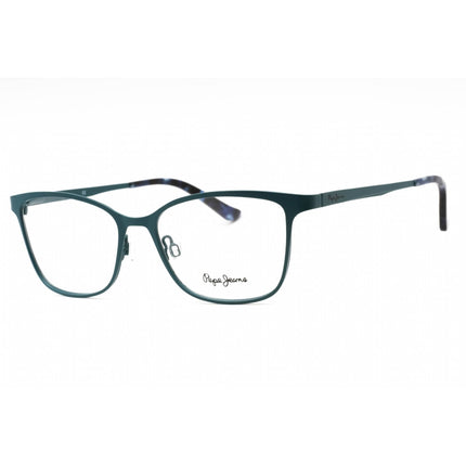 Pepe Jeans Women's Eyeglasses - Petrol Metal Cat Eye Full Rim Frame | PJ1249 C4 ,