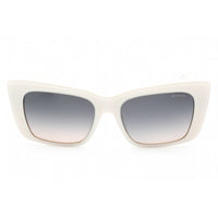Guess Women's Sunglasses - White Plastic Cat Eye Shape Full Rim Frame | GU7890 21B ,