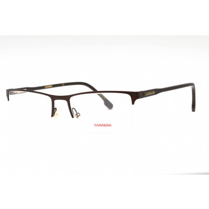 Carrera Men's Eyeglasses - Brown Metal Rectangular Half Rim | CARRERA 243 009Q 00 ,