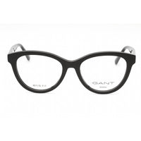 Gant Women's Eyeglasses - Shiny Black Plastic Cat Eye Full Rim 50mm Frame | GA4153 001 ,