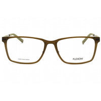 Flexon Men's Eyeglasses - Clear Lens Matte Crystal Olive Full Rim | FLEXON EP8005 313 ,