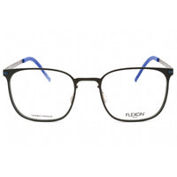 Flexon Men's Eyeglasses - Dark Gunmetal Metal Full Rim Square Frame | FLEXON B2029 034 ,