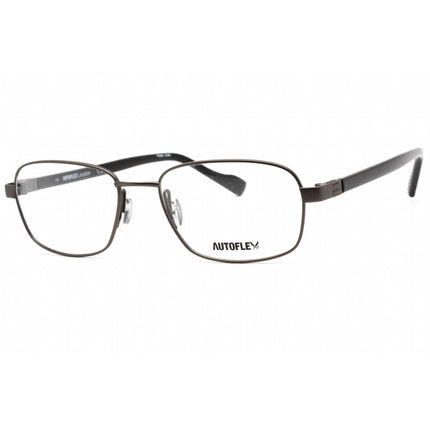 Flexon Men's Eyeglasses - Gunmetal Metal Full Rim Rectangular Frame | AUTOFLEX 117 033 ,