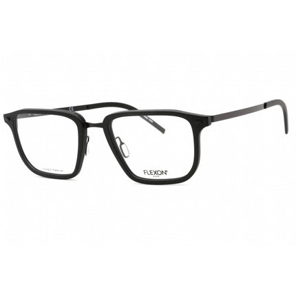 Flexon Men's Eyeglasses - Matte Black Full Rim Rectangular Frame | FLEXON B2037 002 ,