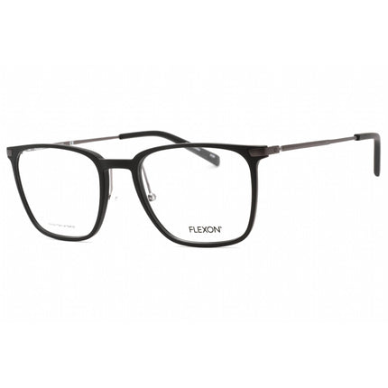 Flexon Men's Eyeglasses - Matte Black Injected Propionate Frame | FLEXON EP8001 002 ,