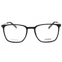 Flexon Men's Eyeglasses - Matte Black Injected Propionate Frame | FLEXON EP8001 002 ,