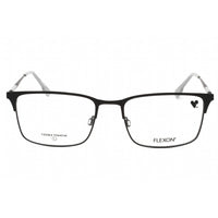 Flexon Men's Eyeglasses - Matte Black Metal Rectangular Shape Frame | FLEXON E1132 002 ,
