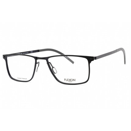 Flexon Men's Eyeglasses - Navy Metal Full Rim Rectangular Frame | FLEXON B2026 412 ,