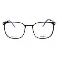 Flexon Men's Eyeglasses - Navy Metal Square Frame Clear Demo Lens | FLEXON B2029 412 ,