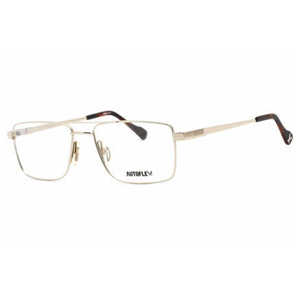 Flexon Men's Eyeglasses - Palladium Full Rim Rectangular Frame | AUTOFLEX 109 710 ,